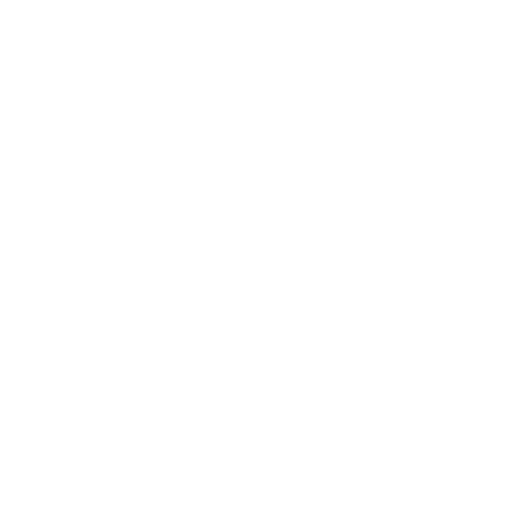 White icon of a hand waving with three motion lines and two plus signs in the background, representing custom cleaning or office cleaning services.